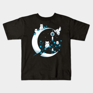 Owls Moon Kids T-Shirt